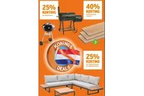 tuinmeubelen en palletkussens