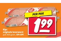 originele leverworst