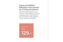 alecto dvm200m babyfoon