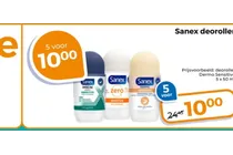 sanex zero sensitive deoroller