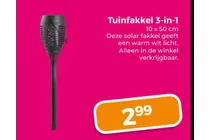 tuinfakkel 3 in 1