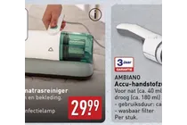 accu handstofzuiger