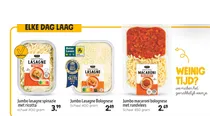 jumbo lasagne spinazie met ricotta