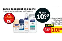sanex deodorant en douche