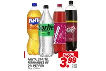 fanta sprite fernandes of dr pepper