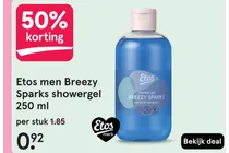 etos men breezy sparks showergel