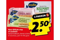 wasa delicate crisp sandwich