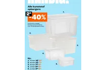 kunststof opbergbox