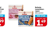 goed bezig graanrepen protein
