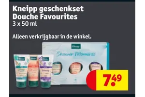 Douche Favourites aanbieding