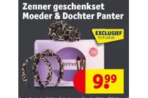 geschenkset moeder dochter panter