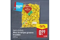 mini krieltjes groene kruiden