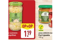 groene curry pasta