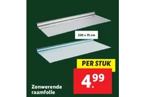 zonwerende raamfolie