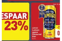 amigo lemon agave flavoured bier