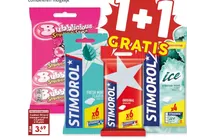 stimorol kauwgom bubblicious strawberry splash