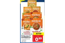 honig soep of maaltijdmix