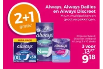 always discreet verband 4 long