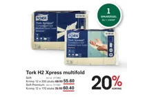 tork h2 xpress multifold soft