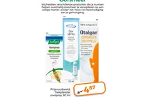 oorsmeer druppels