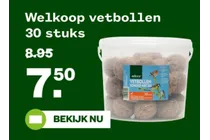 vetbollen voor vogels