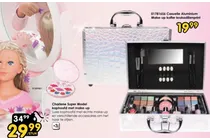 casuelle aluminium make up koffer krokodillenprint
