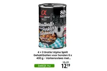 gehaktballen met varkensvlees en karwij