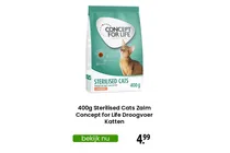 sterilised cats zalm droogvoer