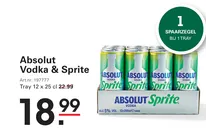 absolut vodka sprite