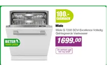 miele g 7293 scvi excellence volledig geintegreerde vaatwasser