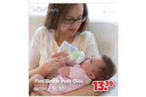 fles brede hals glas