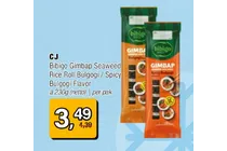 bibigo gimbap seaweed rice roll bulgogi spicy bulgogi flavor