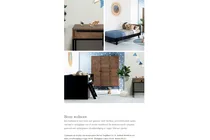bed met hoofdbord
