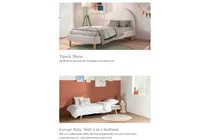 europe baby shift 2 in 1 bedbank