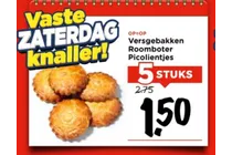 versgebakken roomboter picolientjes