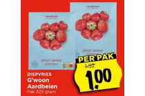 g woon aardbeien