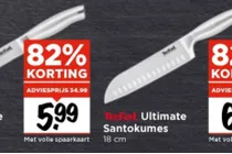 tefal ultimate santoku mes