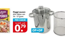 maggi saus zakjes