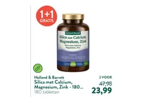 silica met calcium magnesium zink