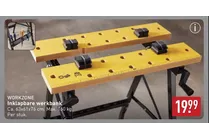 inklapbare werkbank