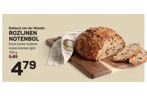 rozijnen notenbol