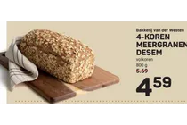 4 koren meergranen desem