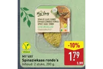 spinaziekaas rondo s