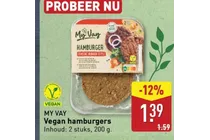 vegan hamburgers