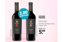 messapi primitivo of negroamaro