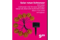 solar rotan lichtsnoer