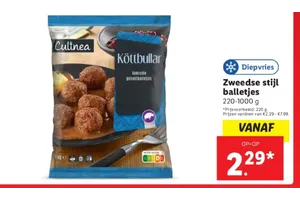 zweedse stijl balletjes
