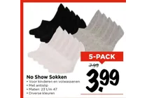 no show sokken