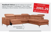 hoekbank sahara