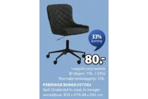 pebringe bureaustoel